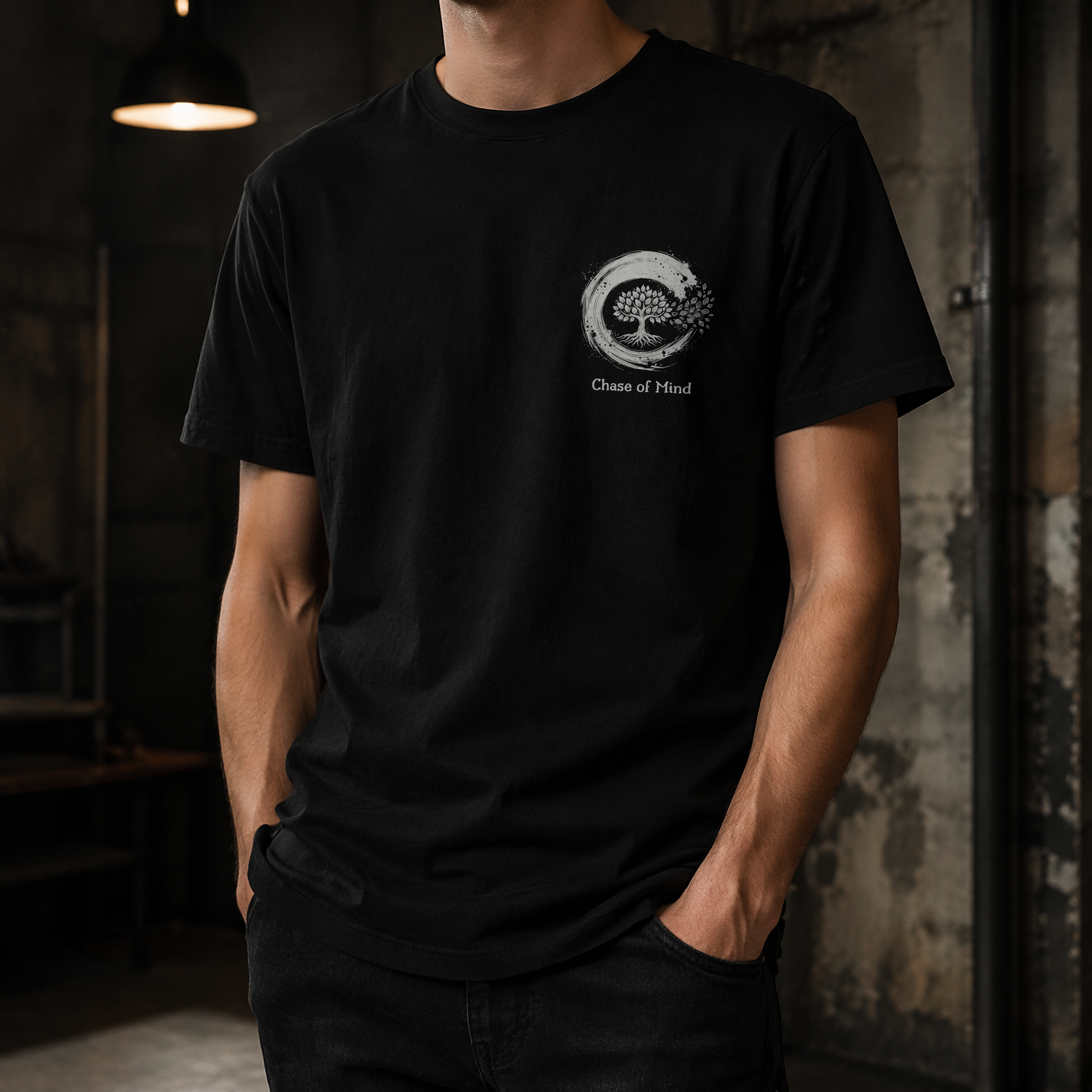 Chase Of Mind - T-Shirt mit Logo